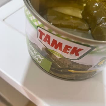 Tamek Hazır Yaprak Sarmadan Böcek ve Yabancı Madde Çıkması