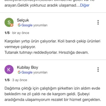 Ümraniye PTT Kargo Şubesinde Ürün Teslimatında Gecikme Endişesi