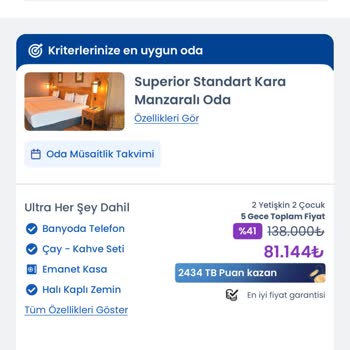 Rezervasyon Sonrası Fiyat Farkı Ve Puan Sorununda Mağduriyet Yaşadım