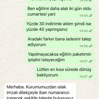 Ödeme Sonrası İletişimsizlik Ve İade Taleplerine Cevapsızlık