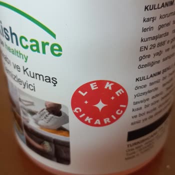 Ayakkabı Temizleyici Ürünü Ayakkabımı Sarıya Boyadı Kalıcı Hasar Oluştu