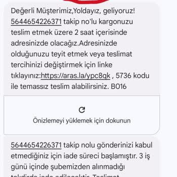Siparişim Eve Gelinmeden İptal Edildi Ve Mağdur Edildim