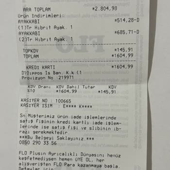 FLO Mağazasında Değişim Sırasında Fiyat Farkı Mağduriyeti