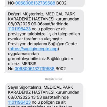 İstisna Uydurularak Sağlık Sigortası Ödemem Reddedildi