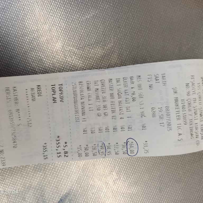 Şok Market'te Kasa Ve Fiş Uyuşmazlığına İlgisiz Yaklaşım