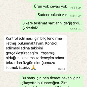 Siparişim 13 Gün Sonra Stok Yok Denilerek Sebepsiz Yere İptal Edildi