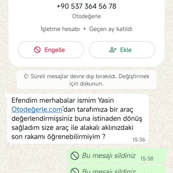 Nihai Fiyat Bilgisi Verilmedi, Güvensizlik Oluştu