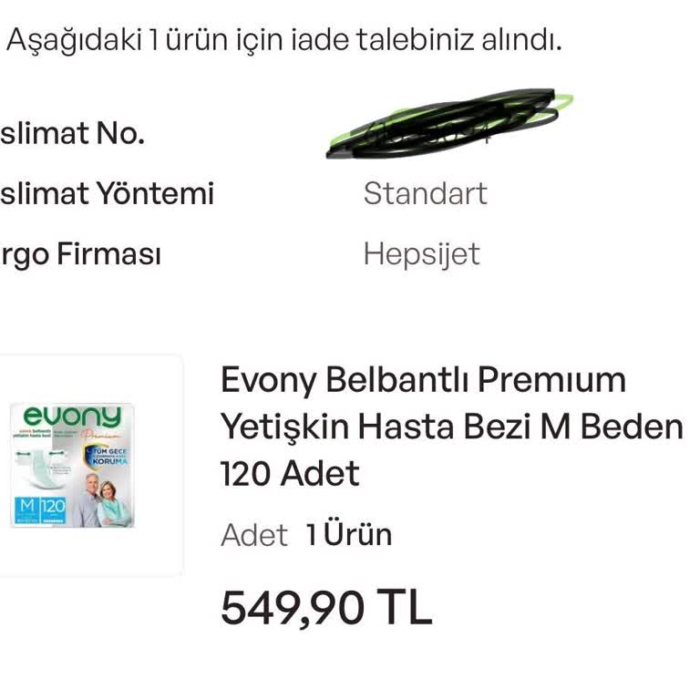 Eksik Gönderim Ve İptal Edilen Sipariş Nedeniyle Mağduriyet