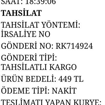 Etiketsiz Ve Kalitesiz Ürün Gönderimiyle Hayal Kırıklığı