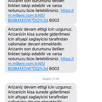 İnternet Kesintisi Ve İletişim Sorunu Nedeniyle Mağduriyet