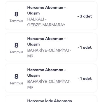 Marmaray Abonman İadelerinde Sorun Yaşıyorum