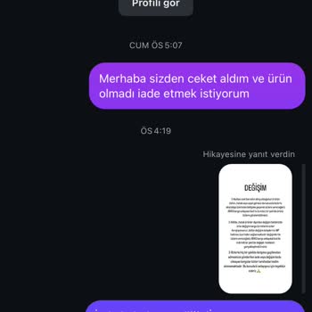İade Ve Değişim Sürecinde Müşteri Mağduriyeti Ve İletişim Eksikliği