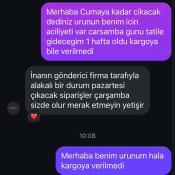 Siparişin Teslim Edilmemesi Ve Geç Dönüşler Mağduriyet Yarattı