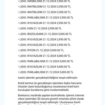 İzinsiz Açılan Kartlarla Yapılan Harcamalarda Mağduriyet Yaşadım