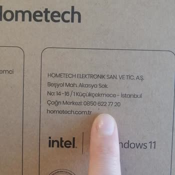 Hometech Bilgisayarda İlk Günden Isınma Problemi Ve İade Sorunu