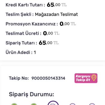 Siparişim Bir Haftadır Mağazaya Ulaşmadı, İade Talebim Var