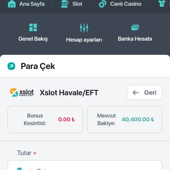 Xslot Kazandığım Parayı Alamıyor Ve Hesabıma Erişemiyorum