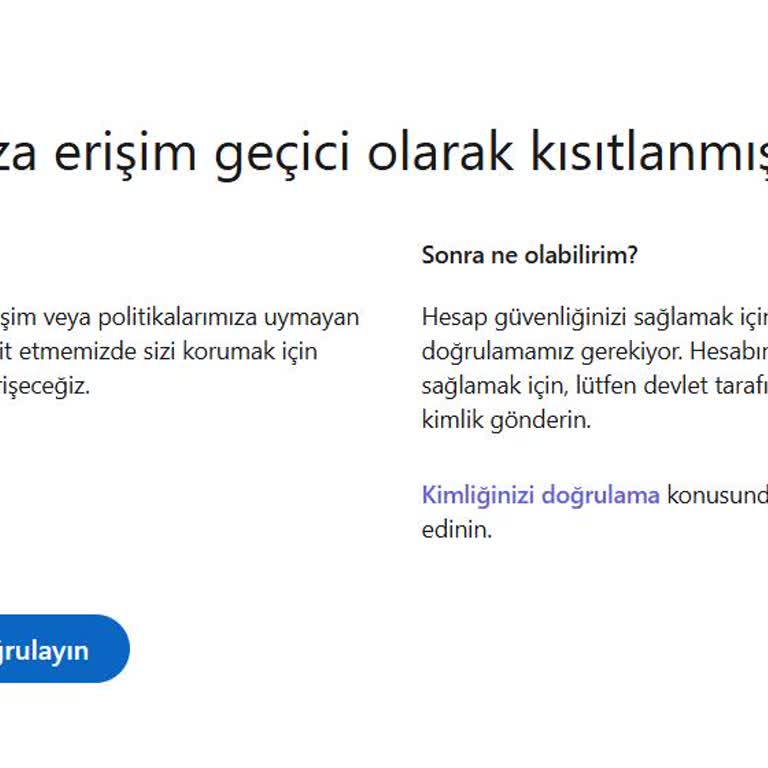 Linkedin Hesabım Kısıtlandı, Destek Kanallarına Ulaşamıyorum