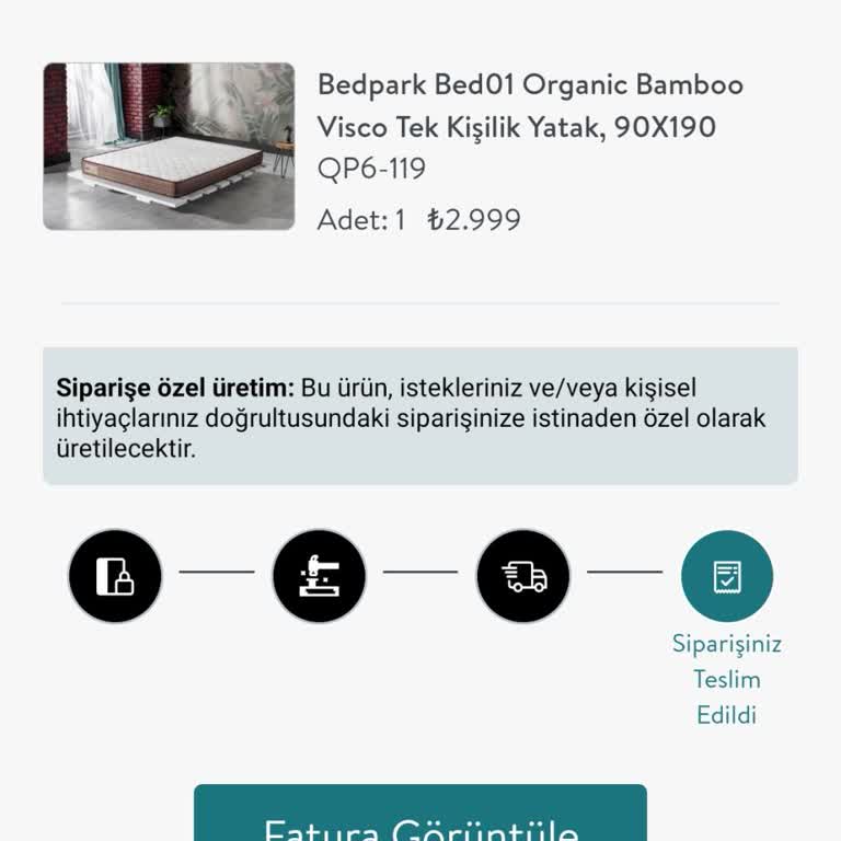 Aldığım Yatak Rahat Değil İade Kabul Edilmiyor
