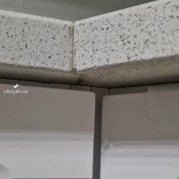 Çimstone Tezgahtaki Büyük Çatlak