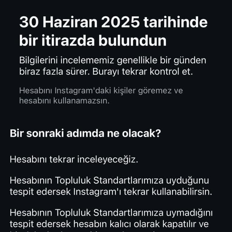 Instagram Hesabım Haksız Yere Askıya Alındı, Çözüm Bulamıyorum