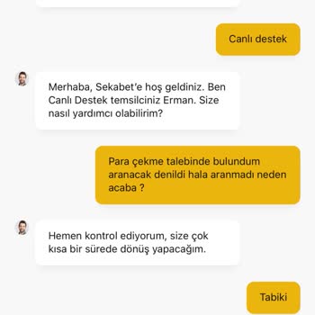Sekabet Ödememi Geciktiriyor Güvenlik Bahanesiyle Bekletiliyorum