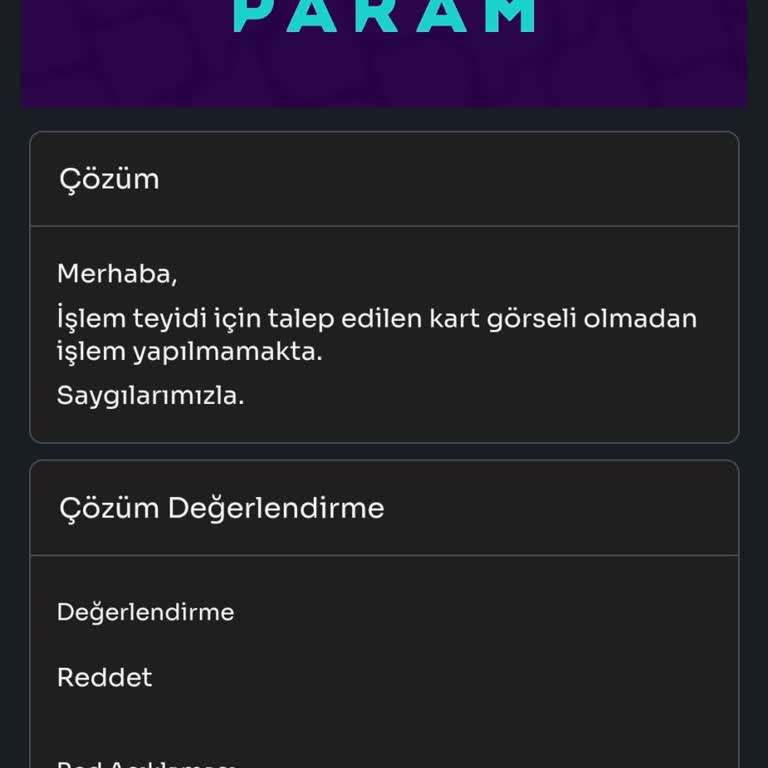 Fiziki Kartım Olmadan Kart Fotoğrafı İstenmesi Ve Hesabımın Engellenmesi Mağduriyetim