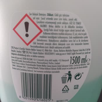 Fairy Bulaşık Deterjanı Cildimde Alerjiye Sebep Oldu!