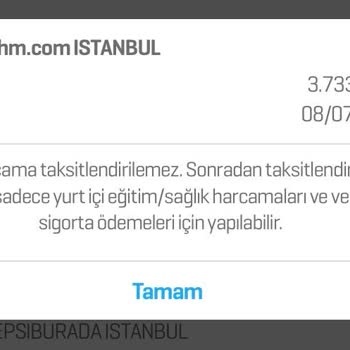 H&M’den Alışveriş Sonrası Para Çekildi, Sipariş Oluşmadı Ve İade Sorunu Yaşıyorum