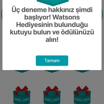 Watsons 20. Yıla Özel Sürpriz Kutu Mağduriyeti