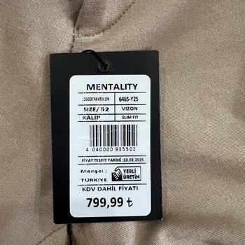 Yeni Alınan Pantolonda Kısa Sürede Yırtılma Ve İlgisiz Müşteri Hizmeti