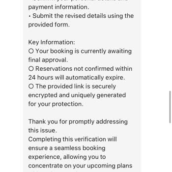 Booking.com Üzerinden Gelen Spam Mesaj Sonrası Yaşanan Mağduriyet Ve Yetersiz Destek