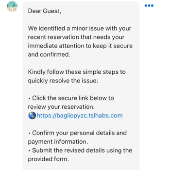 Booking.com Üzerinden Gelen Spam Mesaj Sonrası Yaşanan Mağduriyet Ve Yetersiz Destek