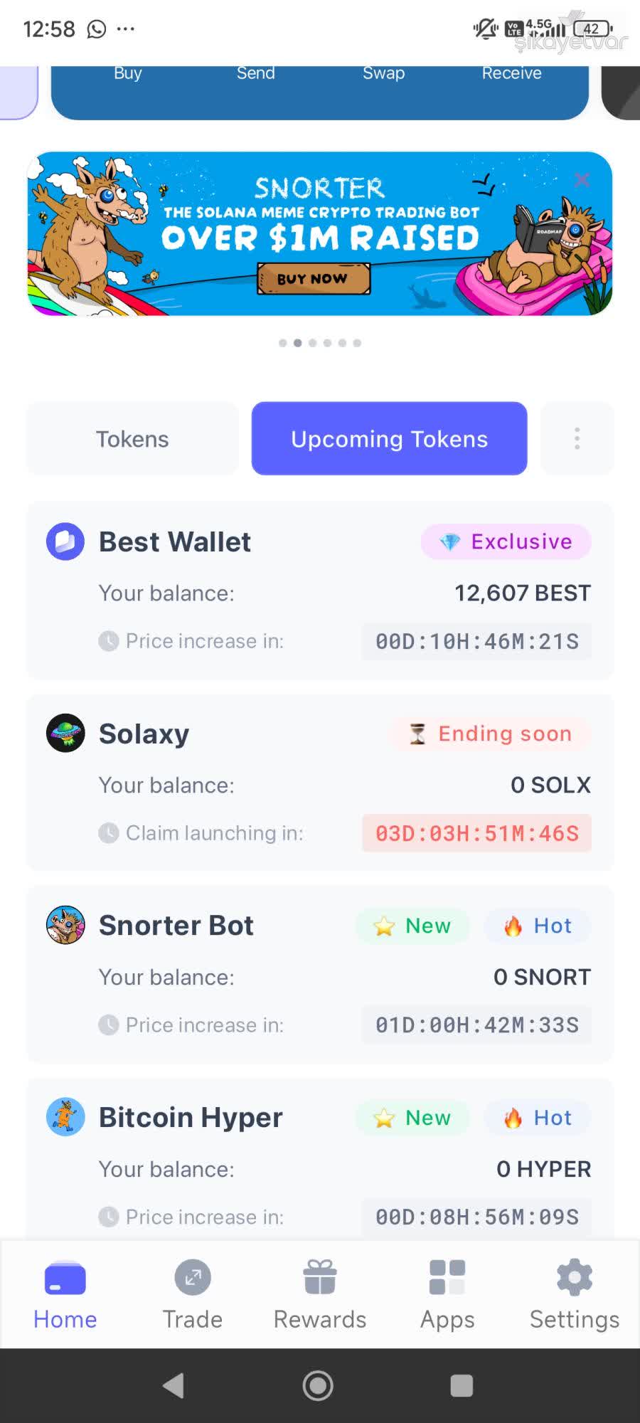 I Face Missing 366666 Solaxy Tokens From Best Wallet Account - Xolvie