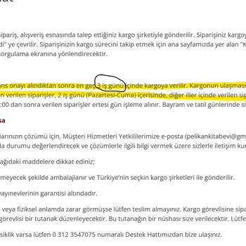 Pelikan Kitabevi Siparişim Günlerdir Tedarik Edilemiyor Ve Süreç Çok Yavaş