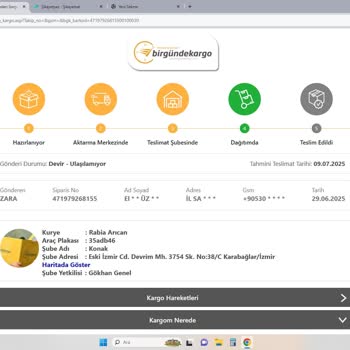Kayıp Kargo Ve İletişim Sorunu: Zara'dan Aldığım Ürün Teslim Edilmedi