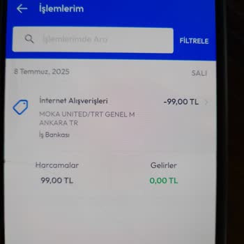 Hesabımdan İzinsiz 99 TL Çekildi, Paramı Geri İstiyorum