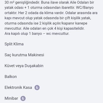 Jolly Turdan Aldığım Oda Beklentilerimi Karşılamadı