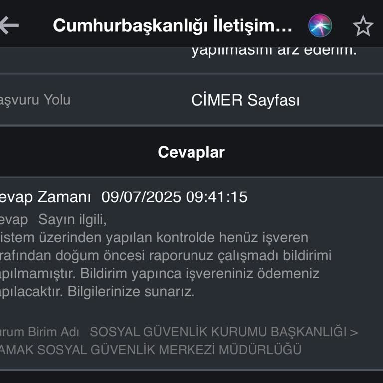 A101 Doğum Raporumu Onaylamıyor SGK Doğum Parasını Alamıyorum