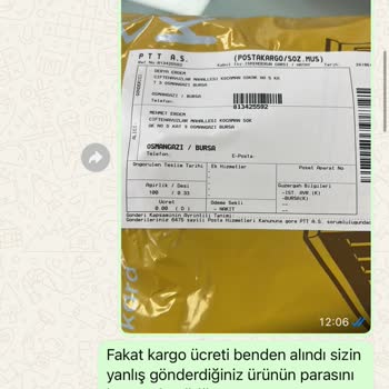 Yanlış Ürün Gönderimi Ve İade Sonrası İlgisizlik