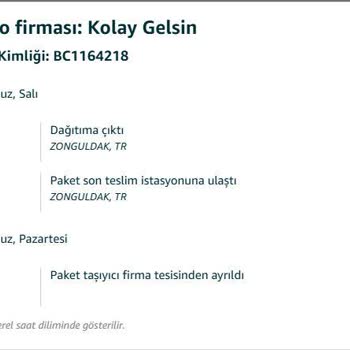 Prime Üyelikte Kargo Sorunları Ve Takip Tutarsızlığı Yaşadım