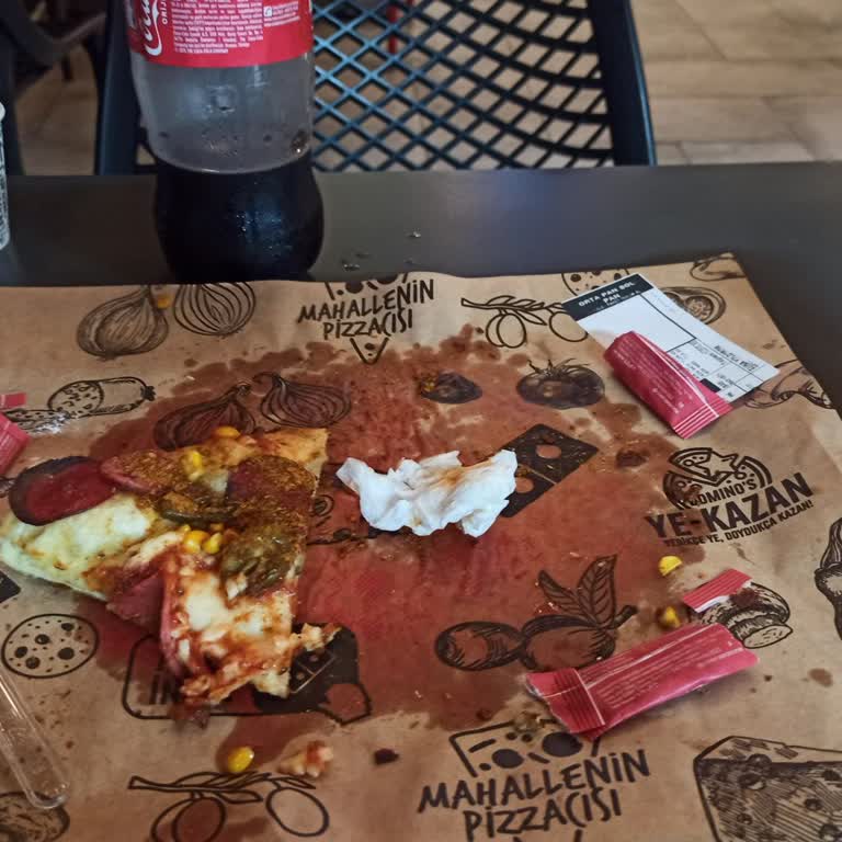 Domino's Pizza'da Kalitesiz Ürün Ve Yetersiz Müşteri Hizmeti