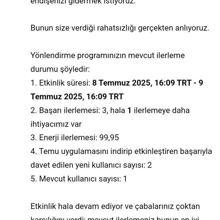 Ücretsiz Hediyelerim Verilmedi, Müşteri Hizmetleri Oyaladı