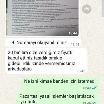 Nakliye Şirketi Fazla Ücret Aldı Eşyalarım Zarar Gördü