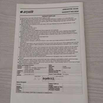 Arçelik Ankastre Fırın Elektrik Kaçağı Ve Servis Sorunu