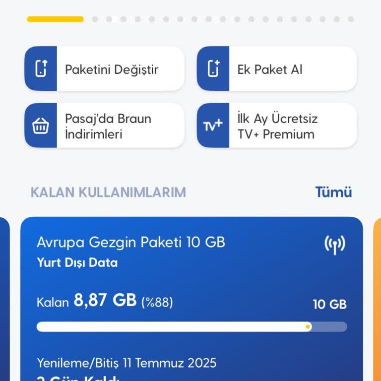 Turkcell Avrupa Gezgini Paketi Yurt Dışında İnternet Sağlamadı Müşteri Hizmetleri Yardımcı Olmadı