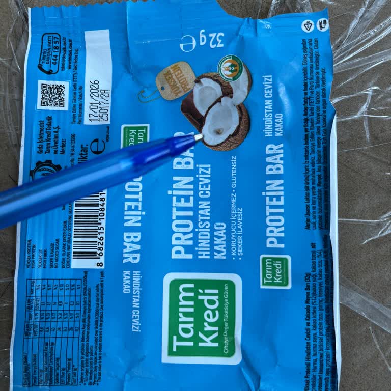 Protein Bar Ürününde Yabancı Madde Sorunu