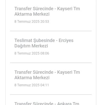 Hepsijet Kayseri Dağıtım Merkezinde Bekleyen Kargolarım Teslim Edilmiyor