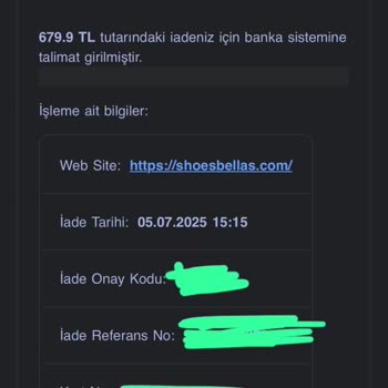 Ayakkabı Siparişimde Gecikme, Eksik İade Ve Mezuniyet Günü Mağduriyeti Yaşadım