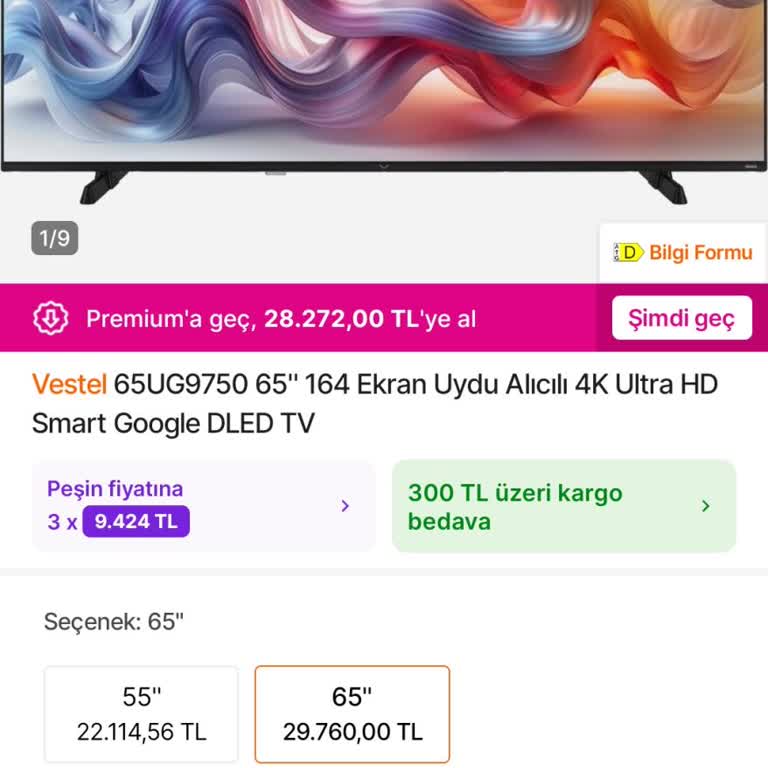Vestel TV Ekran Hasarında Yüksek Ücret Ve Peşin Ödeme Şartı Mağduriyeti